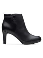 Clarks Adriel Mae Leather Booties
