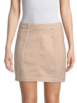Free People Modern Femme Denim Mini Skirt