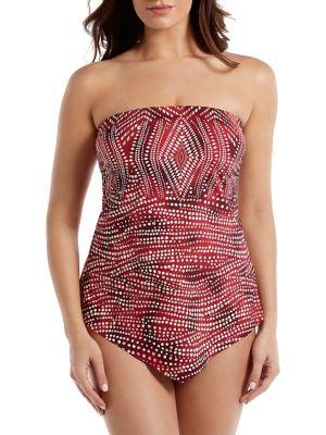 Miraclesuit Babylon Hankini One-piece Swimsuit