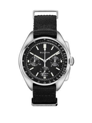 Bulova Archive Stainless Steel Chronograph Strap Watch