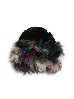 Surell Rabbit Fur Hat