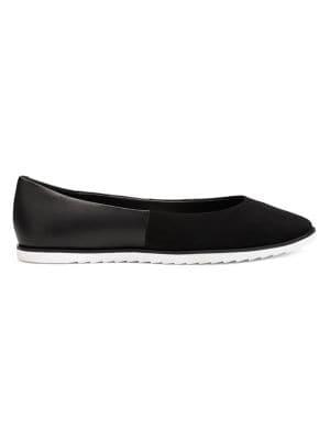 Aerosoles Night Spell Suede & Leather Flats