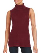 French Connection Knit Turtleneck Tunic Top
