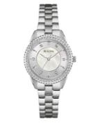 Bulova Ladies' Crystal Bezel Watch- 96l217