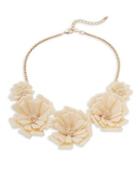 Design Lab Lord & Taylor Flower Statement Necklace