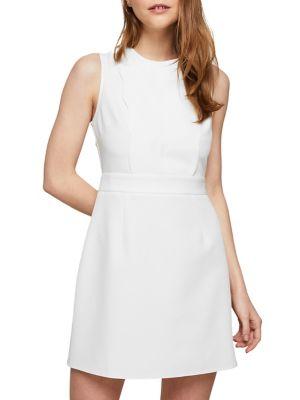 Miss Selfridge Scallop-front Mini Dress