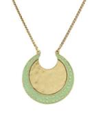 Lucky Brand Culture Club Crystal Moon Pendant Necklace
