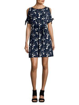 Ivanka Trump Printed Day Dress