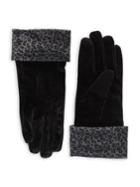 Cejon Animal Print Cuff Gloves