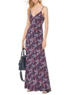 Michael Michael Kors Bloom Floral-printed Sleeveless Maxi Dress
