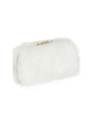 Bcbgmaxazria Graciella Faux Fur Clutch