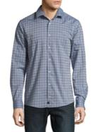 Strellson Caspar Checkered Cotton Button-down Shirt