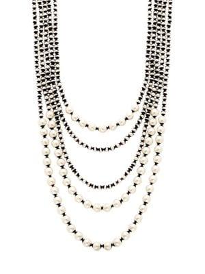 Design Lab Beaded Multi-strand Necklace