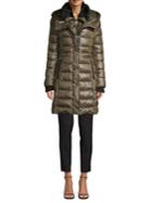 French Connection Faux-fur Hooded Puffer Coat