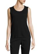 Rafaella Petite Sleeveless Cotton Tank
