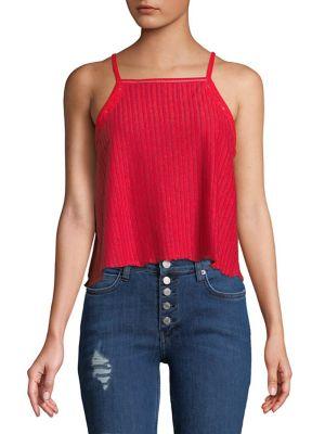Free People Ana Crochet-trim Tank
