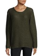 Design Lab Lord & Taylor Long Sleeve Knit Sweater