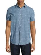 Sovereign Code Printed Chambray Button-down Shirt
