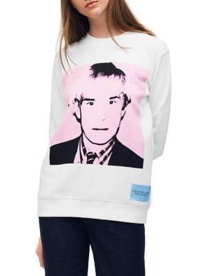 Calvin Klein Jeans Crewneck Warhol Portrait Pullover