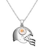 Dolan Bullock Nfl Cleveland Browns Sterling Silver Helmet Pendant Necklace