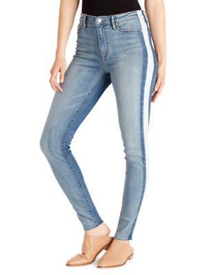Ella Moss Calla Skinny High Rise Side Stripe Jeans