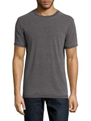 Lucky Brand Venice Burnout Crewneck Tee