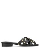 Kenneth Cole New York Verna Stud Leather Slides