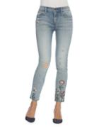 Driftwood Jackie Zeus Distressed Skinny Jeans