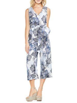 Vince Camuto Amalfi Breeze Island Floral-print Jumpsuit