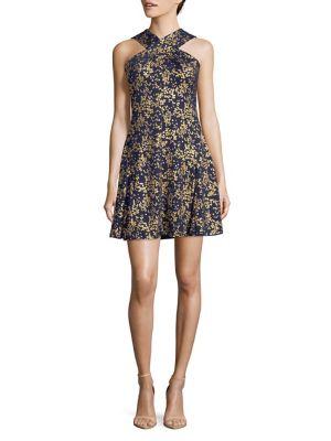 Michael Michael Kors Scattered Blossom Mini Dress