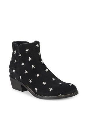 Meline Starry Suede Ankle Boots