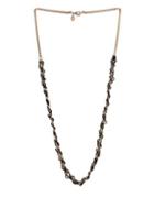 Bcbgeneration Chinae Glass, Cubic Zirconia And Brass Long Necklace