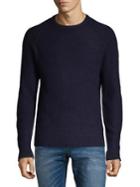Black Brown Raglan-sleeve Sweater