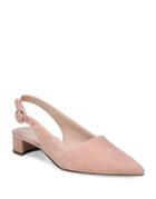 Franco Sarto Suede Slingback Pumps