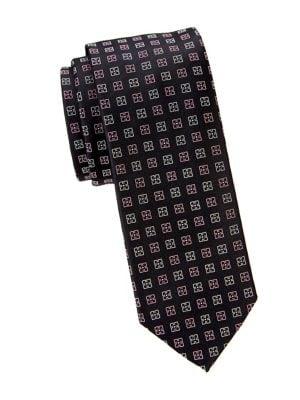 Hugo Pattern Silk Tie