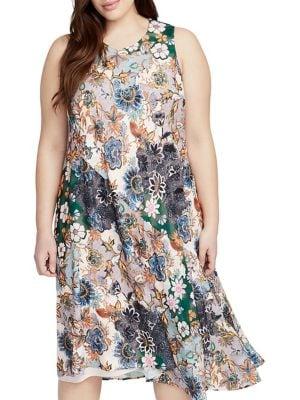 Rachel Rachel Roy Plus Wonderlust Scarf Dress