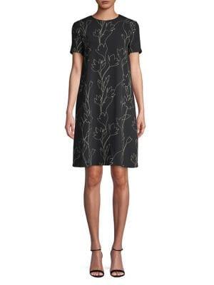 Max Mara Studio Dandy Floral Shift Dress