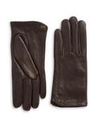 Michael Michael Kors Whipstitch Leather Gloves