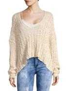 Free People Beach Comber Knit Pullover