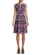 Michael Michael Kors Tiered Blooms Fit-&-flare Dress