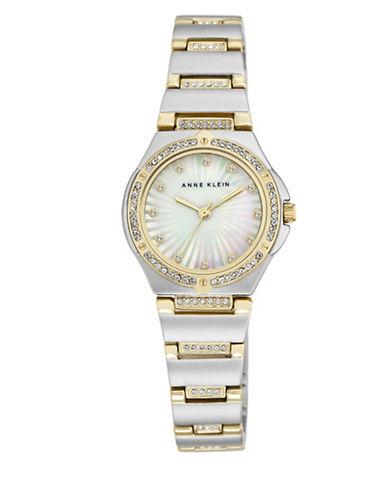 Anne Klein Mother-of-pearl Dial Chronograph Watch