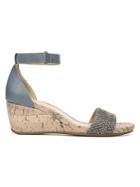 Naturalizer Areda Ankle Strap Wedge Sandals
