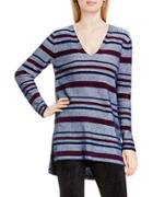 Two By Vince Camuto Striped V-neck Tunic