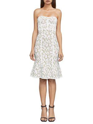 Bcbgmaxazria Lynne Jacquard Strapless Dress