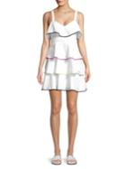 Wayf Tiered Fit-&-flare Dress