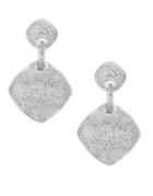 Effy Crystal & Silver Dangle & Drop Earrings