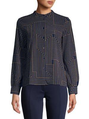 Vero Moda Printed Button Front Shirt