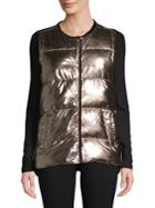 Calvin Klein Performance Snap-front Quilted Vest