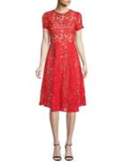 Cooper St Snapdragon Fit-and-flare Lace Dress