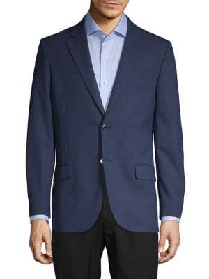 Nautica Plaid Logo Sportcoat